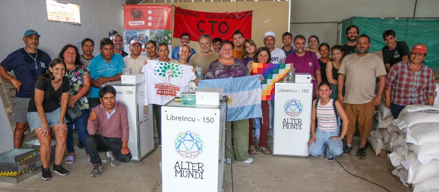 Equipo CTO Traslasierra con incubadoras LibreIncu